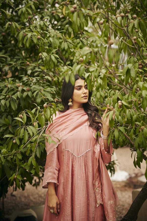Patsel Pink Kurta set | TCT-849
