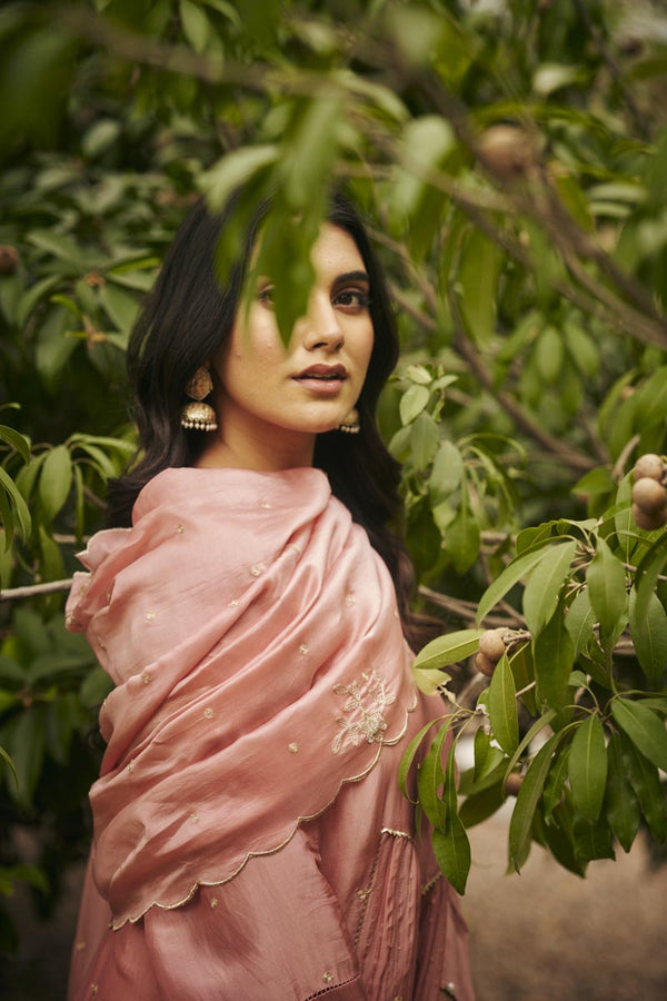 Patsel Pink Kurta set | TCT-849