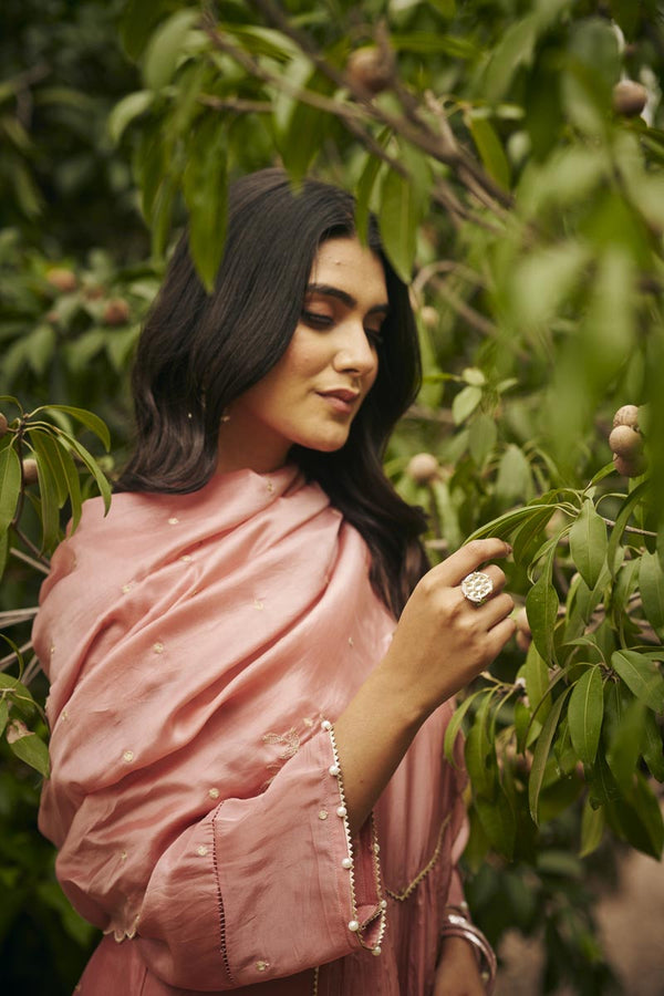 Patsel Pink Kurta set | TCT-849